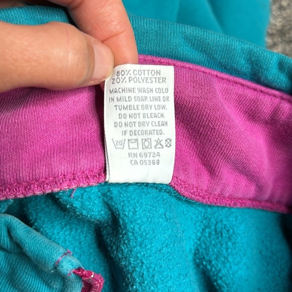 Vintage Columbia Blue Pullover Sweatshirt Ladies Large - Picture 8 of 9